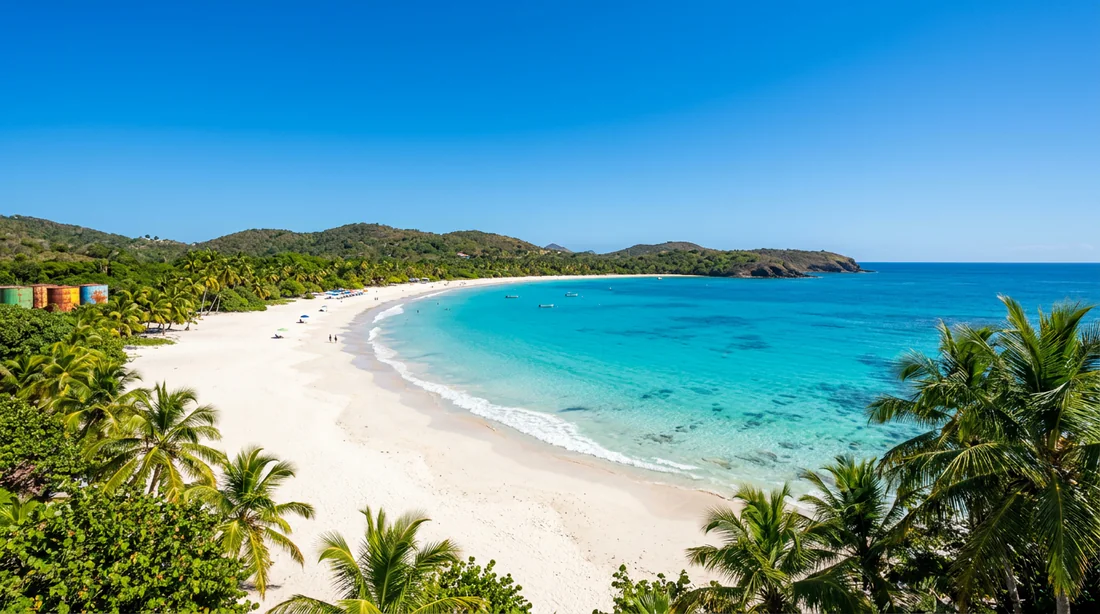 La saison sèche à Vieques idéale pour la plongée et la détente.