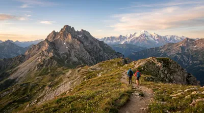 Panneau de signalisation de randonnée jaune indiquant le Col de Nécuidet à 1617 mètres