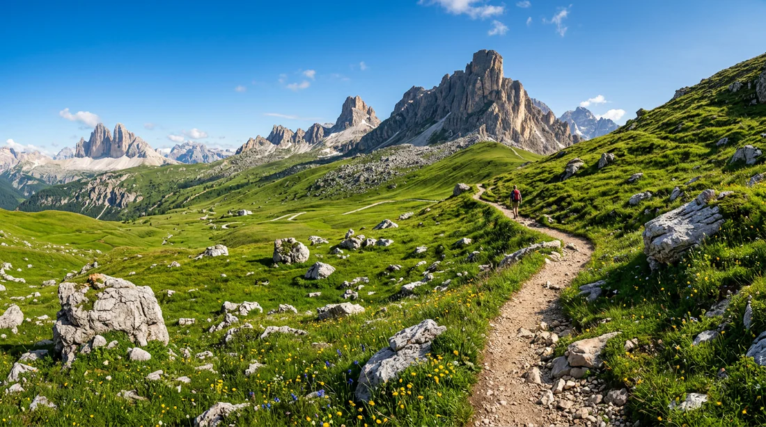 Plan d'itinéraire et dénivelé de la randonnée au Col de Nécuidet