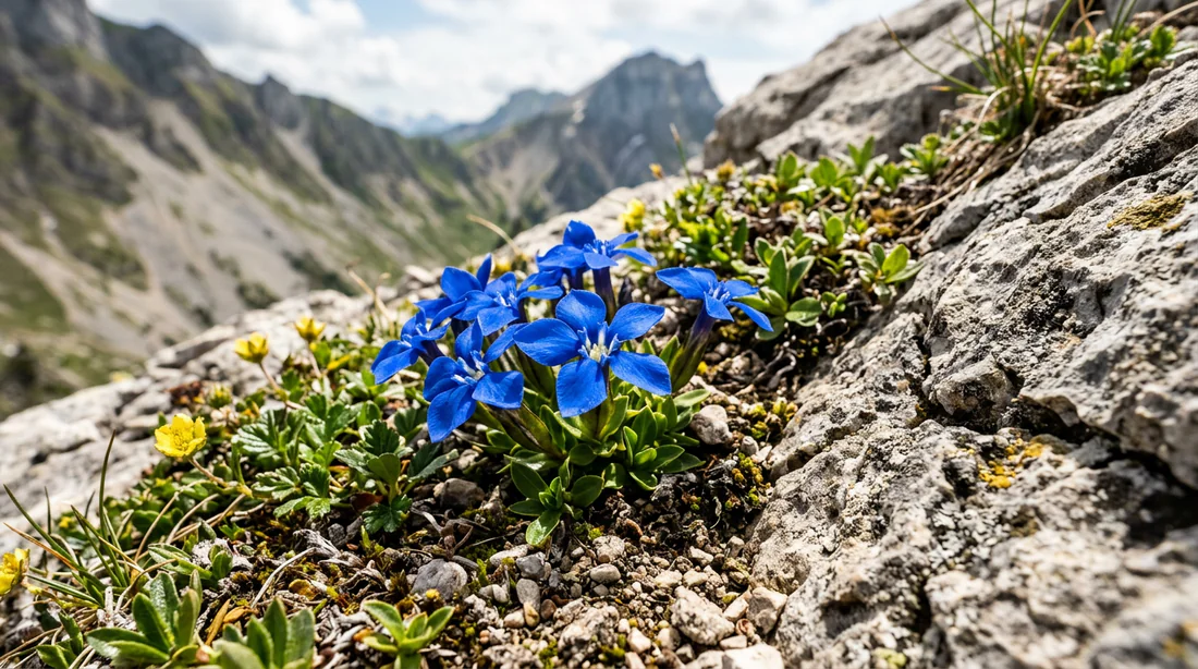 Vue panoramique depuis le Col de Nécuidet vers le Mont Charvin et le Mont-Blanc au coucher du soleil